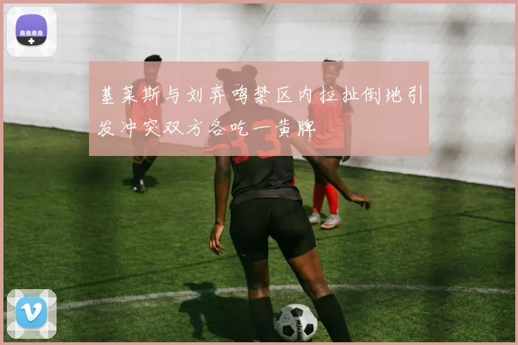 基莱斯与刘弈鸣禁区内拉扯倒地引发冲突双方各吃一黄牌